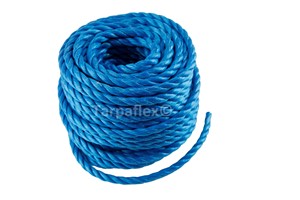 Blue Poly Rope - 12mm x 30m Mini Coil
